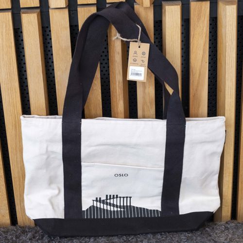 Stor totebag eller reiseveske