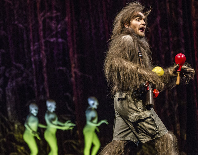 Bernt Ola Volungholen som Papageno. Foto: Erik Berg