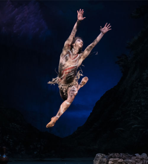 Marco Pagetti som Magdaveya, lederfakirer i La Bayadère