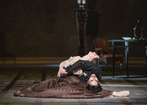  Melissa Hough og Ricardo Castellanos danser hovedrollene som Tatjana og Onegin