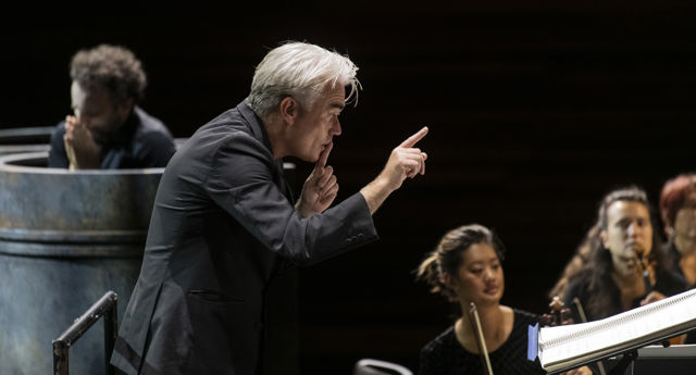 Dirigent foran musikere