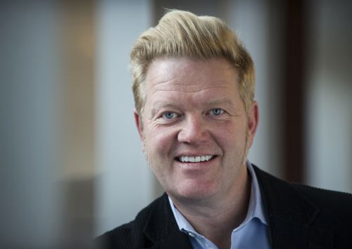 Portrett av  teknisk direktør i Operaen, Karl Hanseth